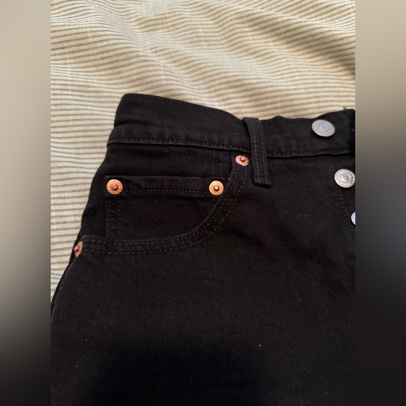 ✨NWT Levi’s Ribcage High Waisted Shorts - Picture 7 of 11